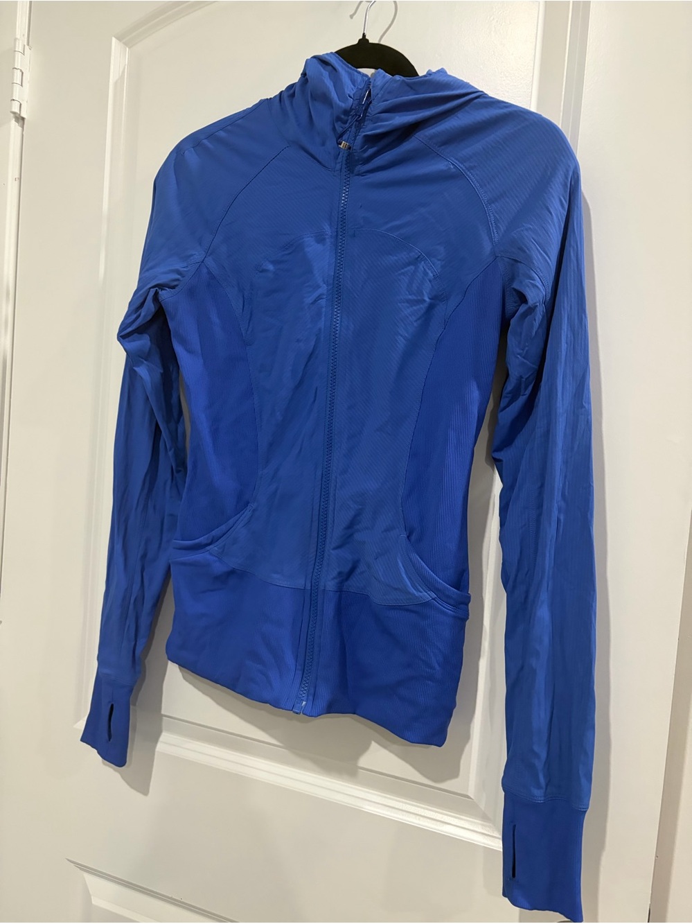 lululemon athletica Royal Blue Full‑Zip Hooded Jacket